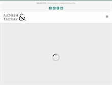Tablet Screenshot of mcneesetrotsky.com